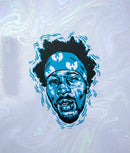 RZA - Blue on White Swirl Foil Variant