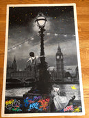 London - Hon Mino Washi Monochrome Edition Artist Proof 1/3